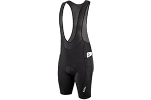 ROTTO Mens Cycling Bib Shorts Padded with Sponge & GEL for Road Bike Mountain Bike Riding