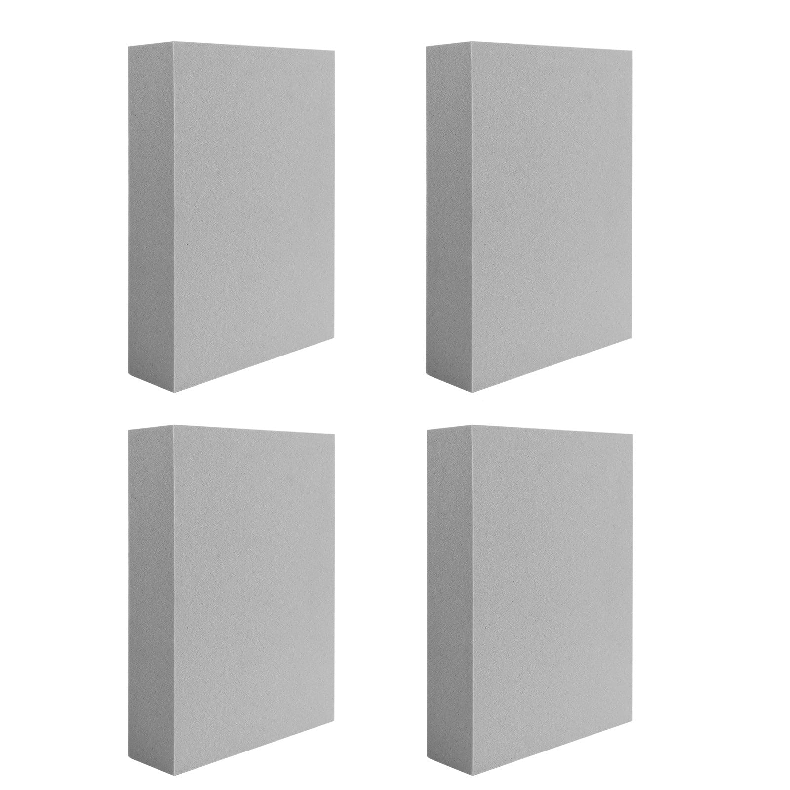 Briartw 4 Pcs Stamping Foams Set Scrapbooking Reusable Moldable Foam Blocks DIY Scrapbooking Tool Craft Embossing Cardmaking Template Soft Stamping Foam Heat Stamp Handmade Gift Card