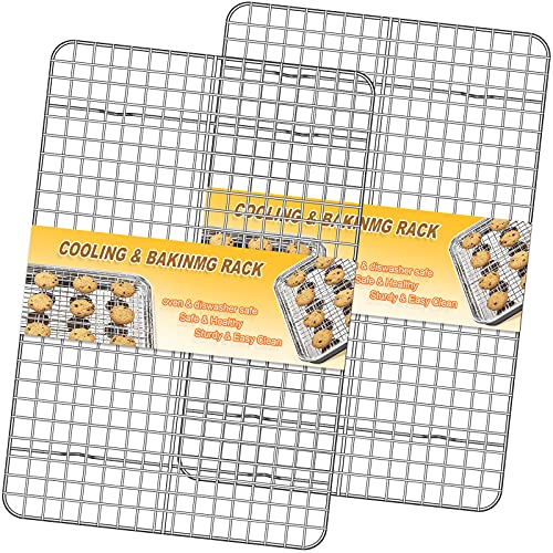 Cooling Rack & Baking Racks, HKJ Chef Stainless Steel Wire Rack Oven