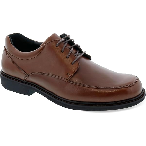 Drew Toledo II Shoes Mens Size 12 Brown Leather Comfort Walking Casual‎ Lace Up Toledo| Therapeutic Oxford| Sale | Drew Shoe main image 4