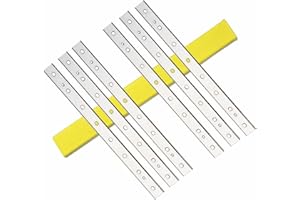 JTEX 13 Inch Planer Blades for DeWalt DW735 DW735X Planer (DW7352-2), Double Sided - 2 Sets of 6 Pack