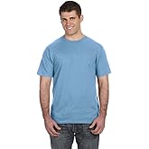 Anvil Lightweight T-Shirt, XL, LIGHT BLUE