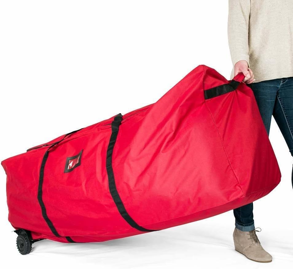 9ft (2.74m) Rolling Christmas Tree Storage Bag on Wheels