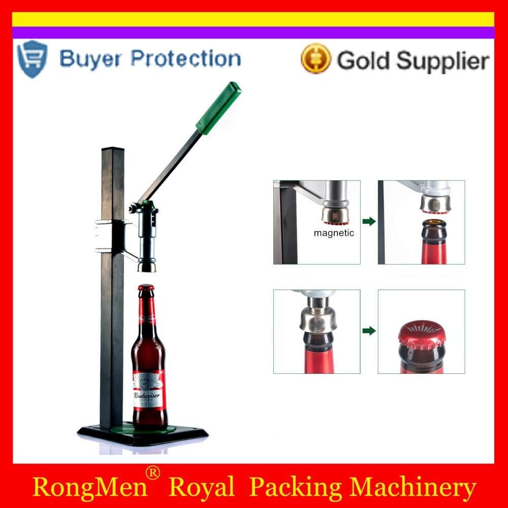 AHDJDHY Beer Bottle Capping Machine Manual Beer Lid Sealing Capper Beer Capper Soft Drink Capping Machine Soda Water Caper Home Use