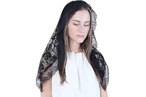 Veil Lace Mantilla Catholic Church Chapel Veil Head Covering Latin Mass
