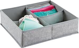mDesign – Caja organizadora de tela (4 compartimentos ...