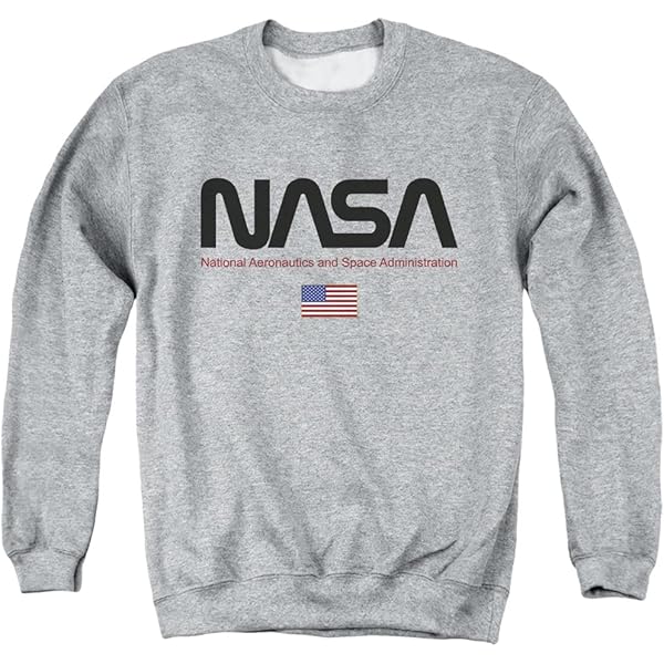 Amazon.com: N.A.S.A. Apollo 11 Mission Patch Adult Crewneck