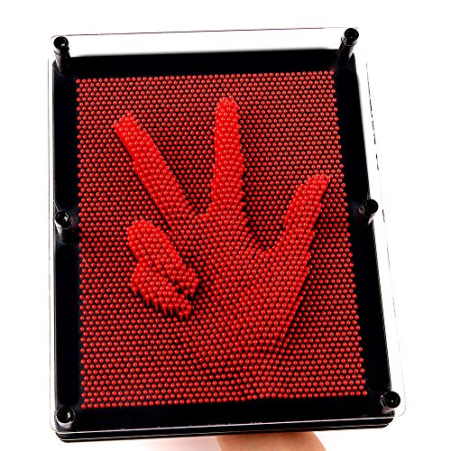 EFirstFeeling 3D Pin Art Sculpture Extra Large 10" X 8" Pin Impression