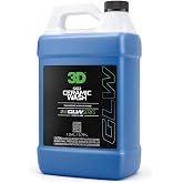 3D SiO2 Ceramic Wash &amp; Wax Soap - 1 Gallon - pH Neutral Car Shampoo with Hydrophobic Protection &amp; Deep Gloss | SiO2 Coating | Scratch-Free Detailing