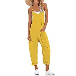 UNIANKIYA 2025 Spaghetti Strap Harem Long Pants One