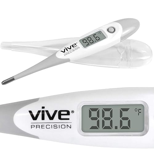 Vive Precision Oral Thermometer Digital Basal Body Temperature
