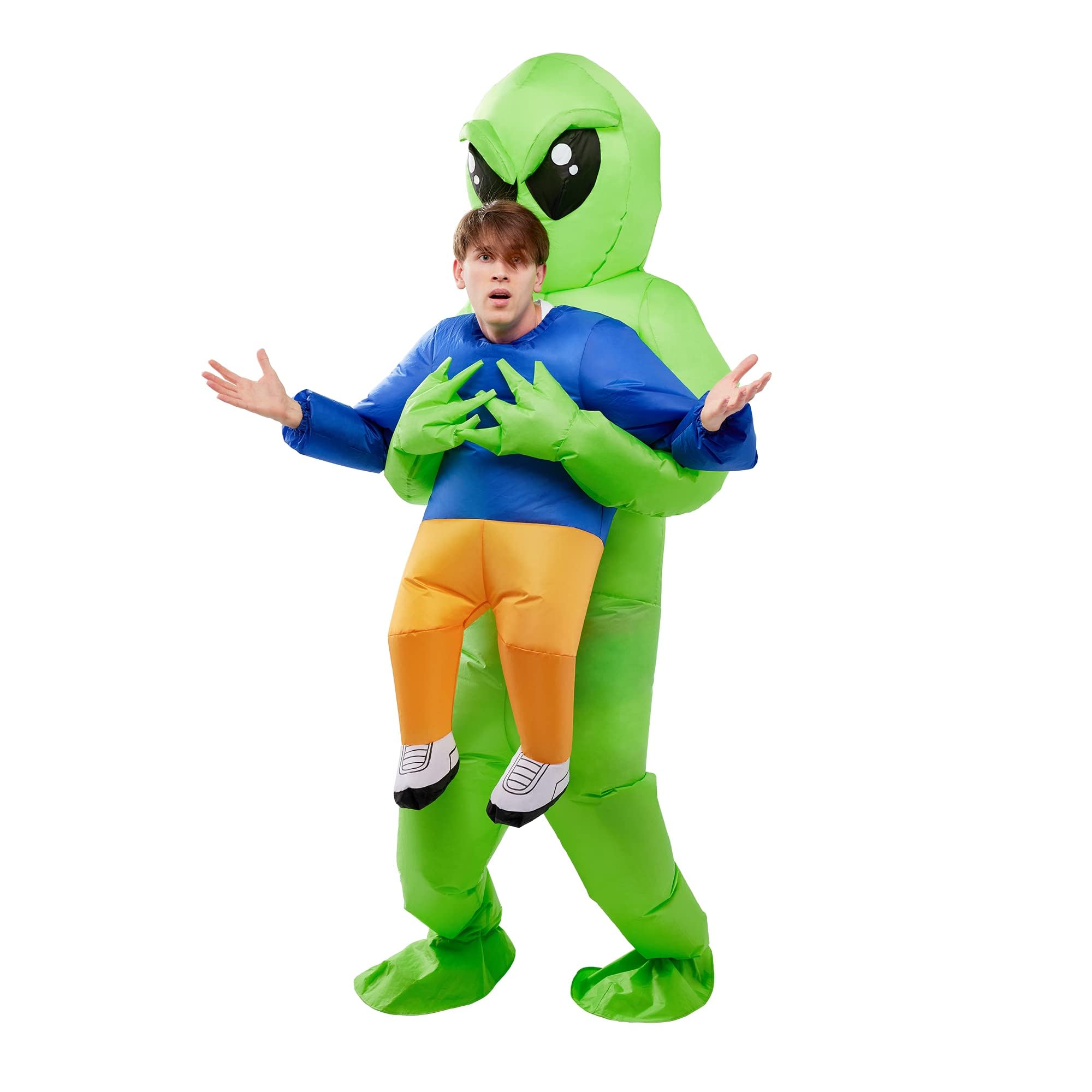 Mua Spooktacular Creations Alien Inflatable Costume for Adult, Funny ...
