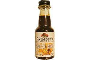 Skeeter's Reserve Spiced Rum Premium Essence - Flavor Concentrate For Mixers and Cooking Recipes - Official Reloads For The Outlaw Kit MADE BY American Oak Barrel - 20 ml bottle