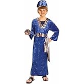 Rubies Child's Forum Biblical Times Wise Man Costume, Blue, Large
