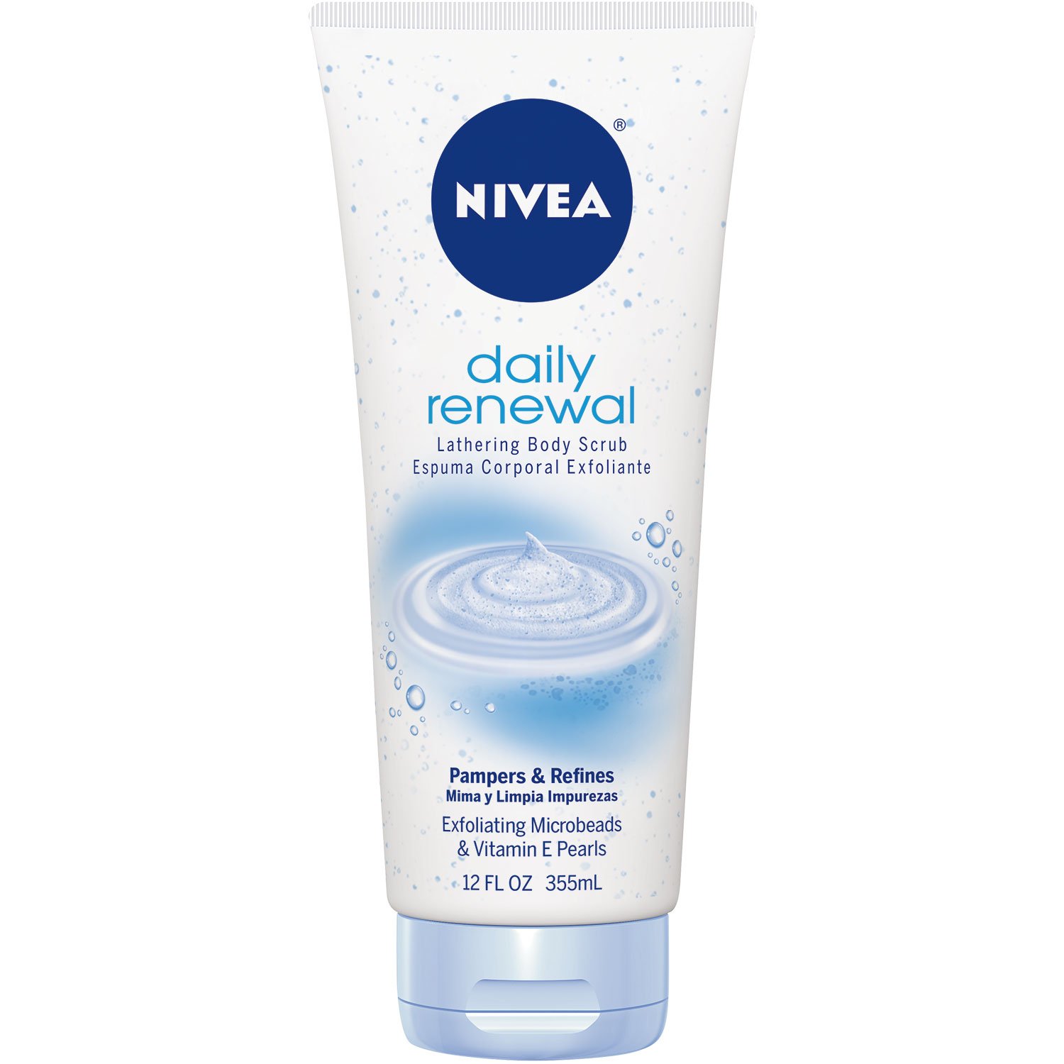 Buy Nivea Body Touch of Renewal Lathering Body Scrub 12 Ounce Online at