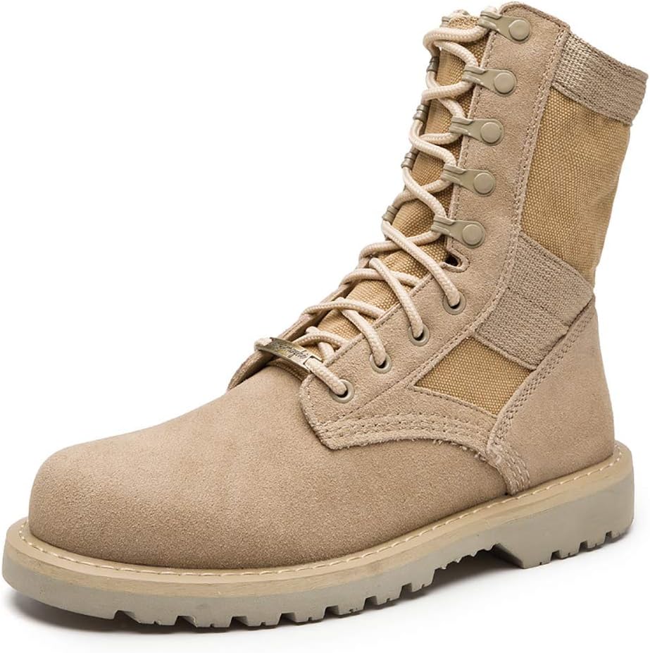 KARKEIN Military Tactical Boots Army Combat Jungle Boots Lace up Desert Martin Boots for Women and Men