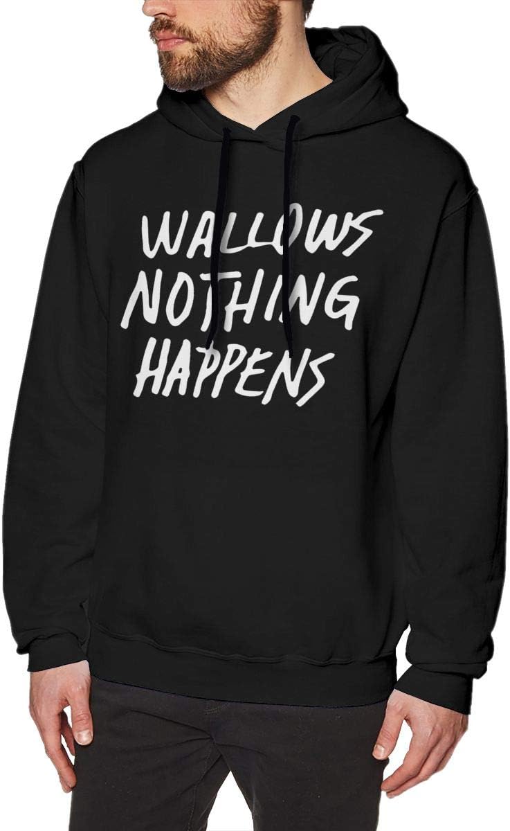 Wallows Mens Hoodies Long Sleeve T-Shirt Pullover Hooded Sweatshirt