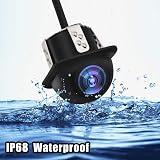 KIMISS Car Waterproof HD Night Vision Backup Camera 170 Wide Angle Rear View view 6