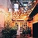 GUDDL Outdoor String Lights 100ft Patio Lights with 110 G40 Bulbs (10 Spare) Globe String Lights for Party Tents Patio Gazebo Porch Deck Bistro Backyard Balcony Pergola Decor, Black Wire…