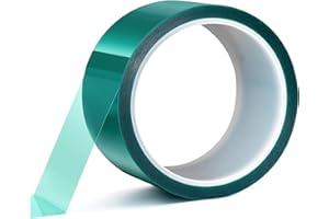 Resin Tape for Epoxy Resin Molding,5CMX33M High Temperature Thermal Adhesive UV Tape for DIY Jewelry, River Table, Spray,Pain