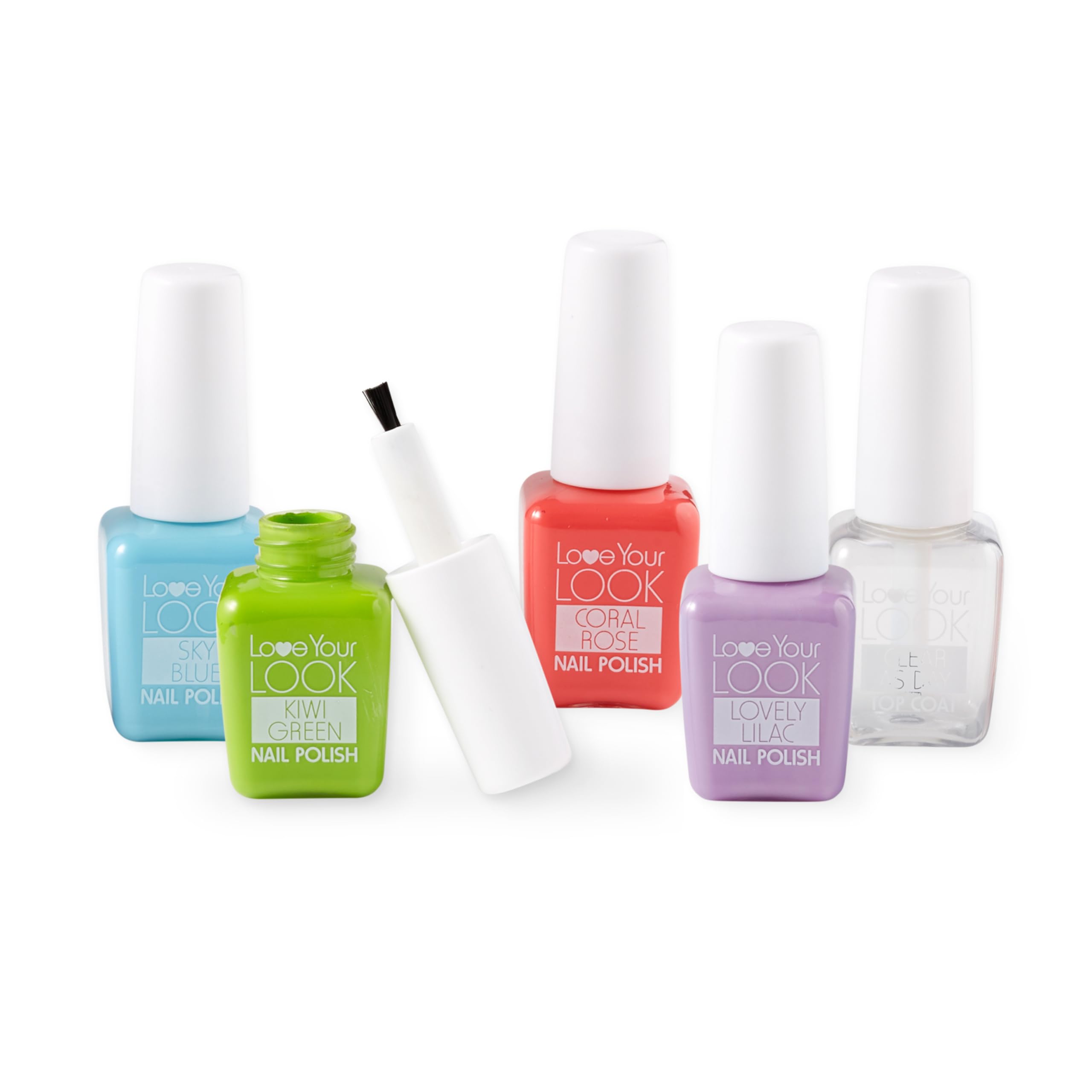 Melissa & Doug Love Your Look Pretend Nail Care Play Set – 20 Pieces for Mess-Free Play Mani-Pedis (Does NOT Contain Real Cosmetics), Pink