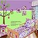 Botanical Purple 4 pc Toddler Bedding Set