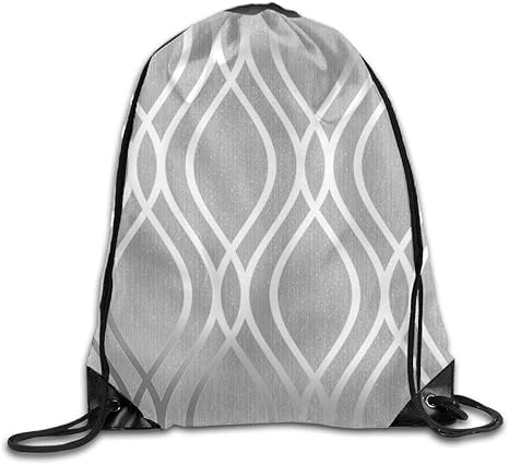 silver geometric figure bag