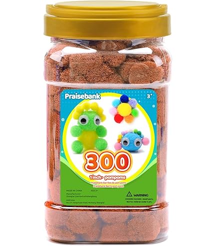 pompom.38様 リクエスト 7点 まとめ商品 Colorations - Pompoms 6 Colors, 1500 pcs. | Thimble Toys
