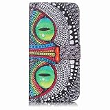 iPhone 7 Plus Case, iPhone 7 Plus Wallet Case, Easytop Stand Feature Luxury Book Style Design PU Leather Folio Flip Wallet Cover Case with Built-in Card Slots Magnet Closure (Cheshire Cat)