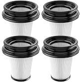 Replacement Filter Compatible with Uosogi X9 Turbo Cordless Vacuum Cleaner | 4 Pack HEPA Filter,Washable and Reusable Vacuum Filter,High-Efficiency Dust Removal&zwnj;
