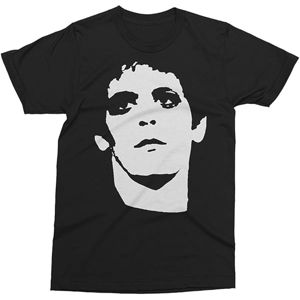 Amazon.com: Lou Reed - Punk Rock Velvet Underground Music T-Shirt