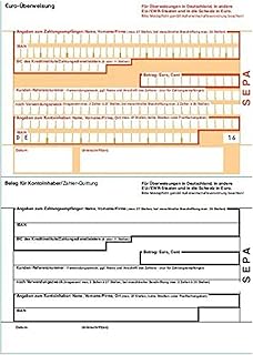 Markt+Technik Original-Papier, A4, 100x SEPA Überweisungsträger