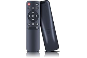 PZL Replaced Projector Remote Control for FUDONI Aurora P3, for Pericat 4K Portable, for GROVIEW JQ818C 4K, for Agreago ‎V3, for Roconia 1080P G3W White, for HOMPOW, for VISSPL, for Sainellor AMX100