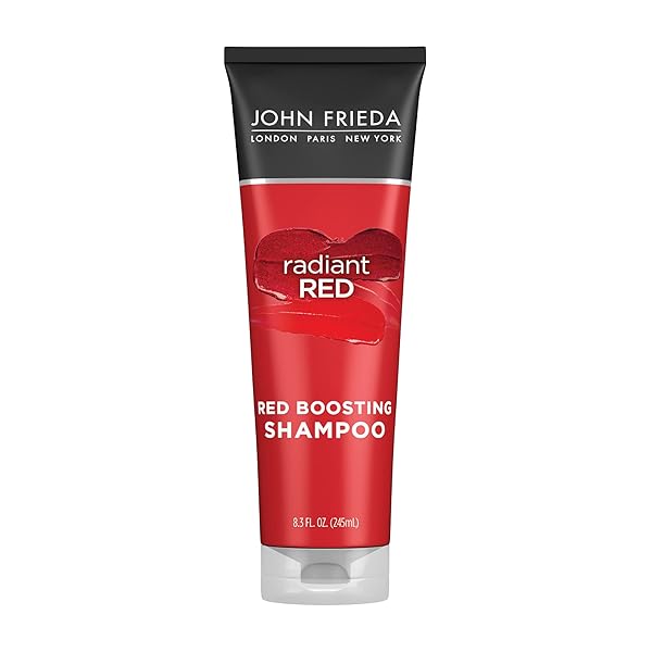 JOHN FRIEDA RADIANT RED, RED BOOSTING SHAMPOO, ENHANCES...