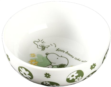 Amazon Co Jp 大沢陶器 ピクニックスヌーピー ボール Gr 中 Spk 012 ホーム キッチン