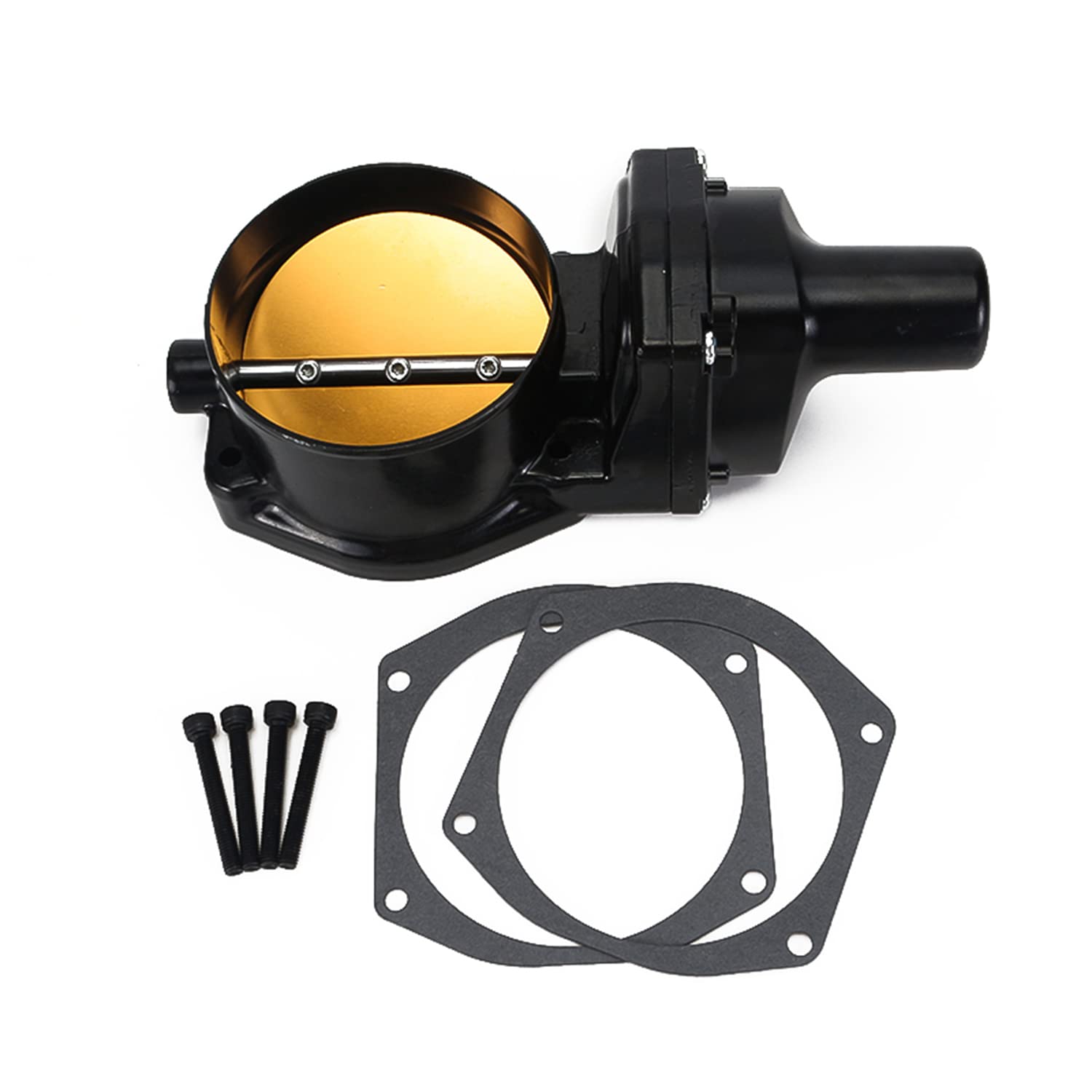 Photo 1 of 12605109 102mm Boosted Drive By Wire Throttle Body Black Compatible with Chevrolet LS2 LS3 LS7 LSX CTS-V
