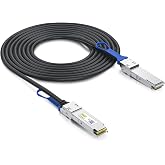10Gtek 100G QSFP28 DAC Cable - 100GBASE-CR4 QSFP28 to QSFP28 Passive Direct Attach Copper Twinax Cable for Cisco QSFP-100G-CU2M, 2-Meter