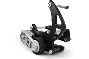 Bevinsee LS Swap R4 AC Compressor Bracket High Mount Kit Compatible with Chevrolet GMC SUV Truck Engines LSX LS2 LS3 LS6 LQ LQ4 LQ9 Air Conditioner Vortec Truck Triangles with Tensioner Passenger Side