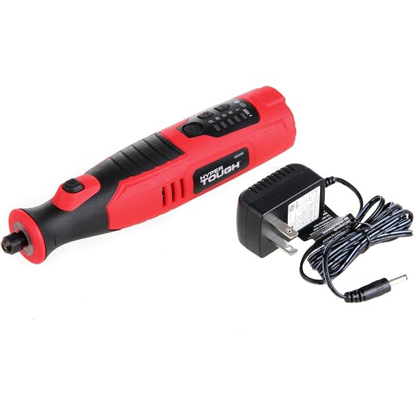 Hyper Tough 8V Lithium Ion Rotary Tool - with 40 Accessories