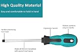 TekValue 7pc Screwdriver Set Heavy Duty Chrome Vanadium Steel Magnetic Tips view 3