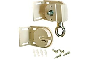 CACELY Coolaroo Replacement Parts Mounting Bracket for Coolaroo Outdoor Roller Shade Sunshade Replacement Parts（Upgraded All-Metal,Sand）