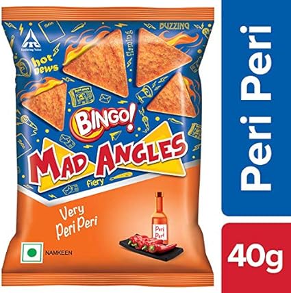 Bingo! Mad Angles, Very Peri Peri 40g
