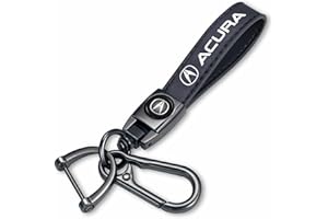 Tcuisuy Car Keychain Compatible for Acura CDX NSX RDX RLX TLX TLX-L,etc Keychains with Logo Key Chain for Man and Woman Keyring car Accessory