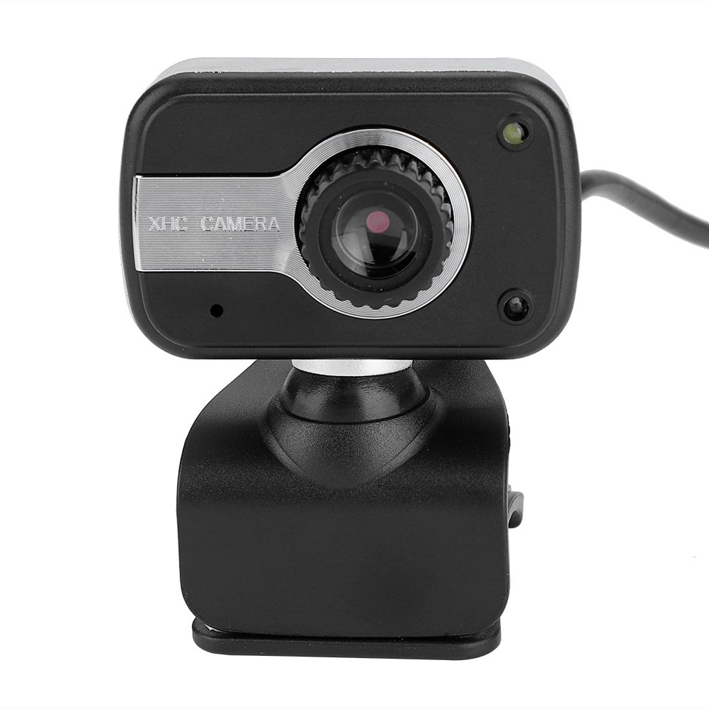 Tosuny 12MP USB Web Cam, LED Light Night Vision 360° PC Webcam with MIC for MSN/ICQ/Skype