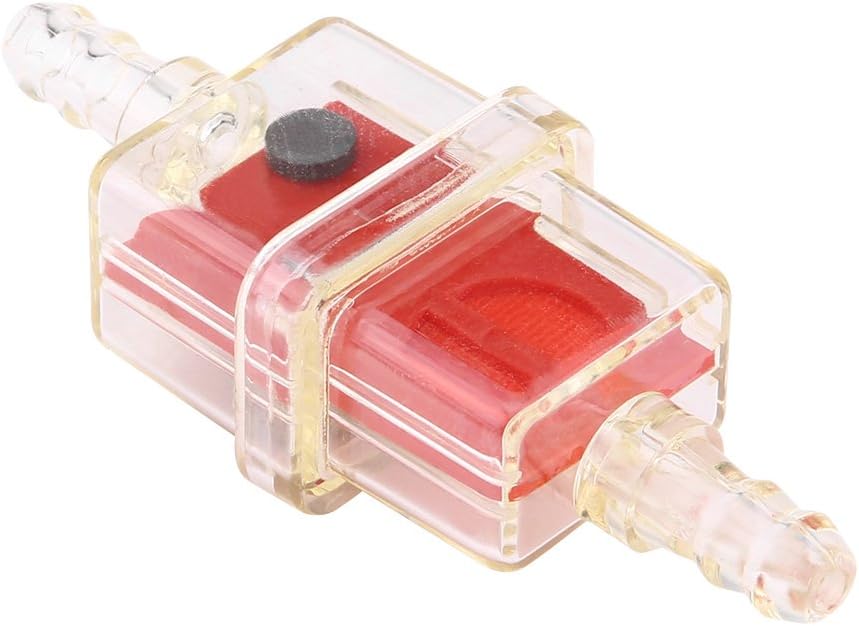Magnetic Fuel Filter square, 6mm 1/4 inch Motorcycle Fuel Filter Gas Line Clamp Set Hose Kit - Image 5