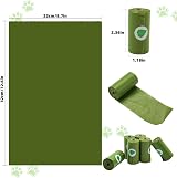 Topfree Dog Waste Bags 270 Count 18 Rolls Leak Proof Extra Thick Green view 2