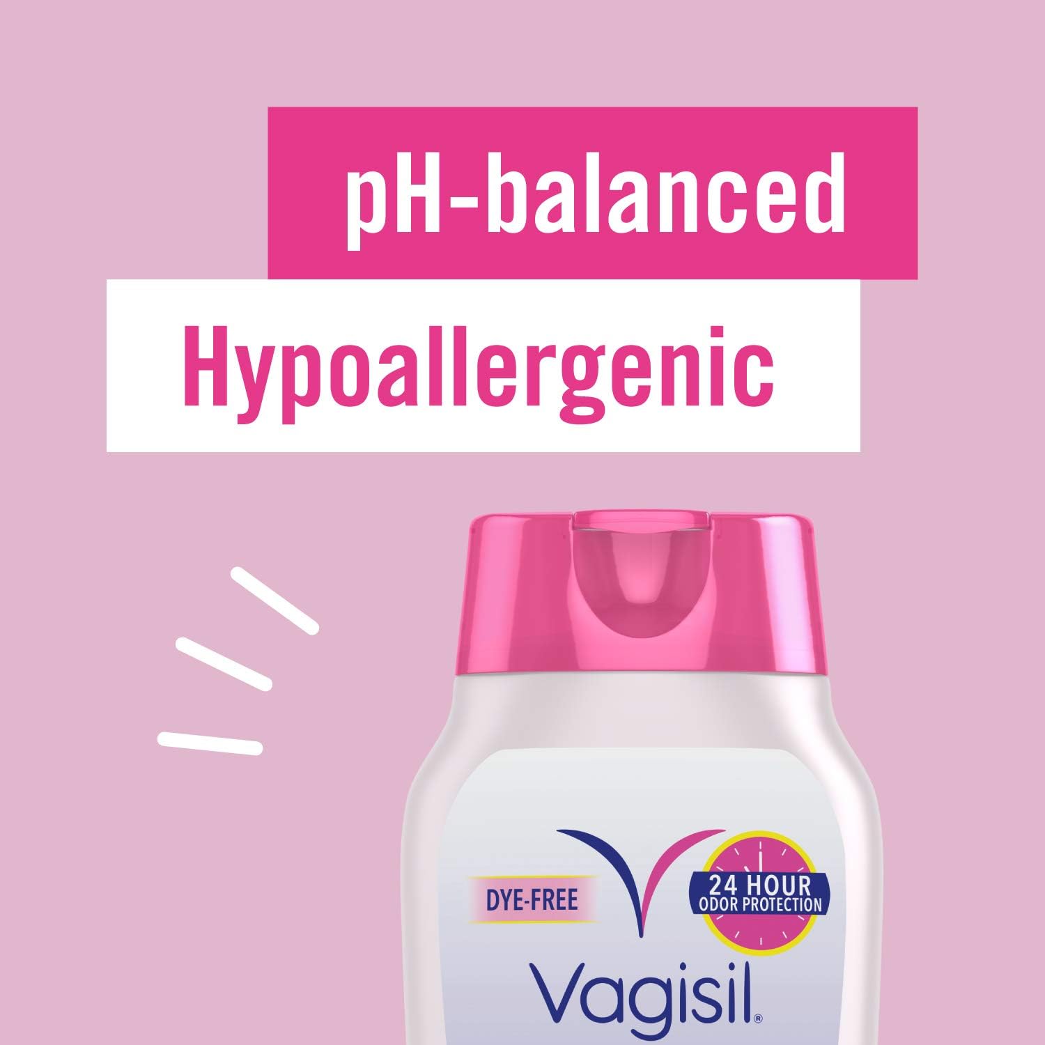 Vagisil Odor Block Daily Intimate Feminine Wash for Women, Gynecologist Tested, 12 Ounce (Packaging May Vary): Beauty