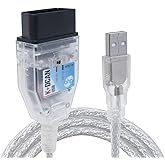 K DCAN Bimmercode USB OBD2 Cable for BMW E-Series Coding | USB OBD2 DCAN cable for BMW E-Series coding (1998-2016). Compatible with Bimmercode, INPA. Works with Windows 10 11