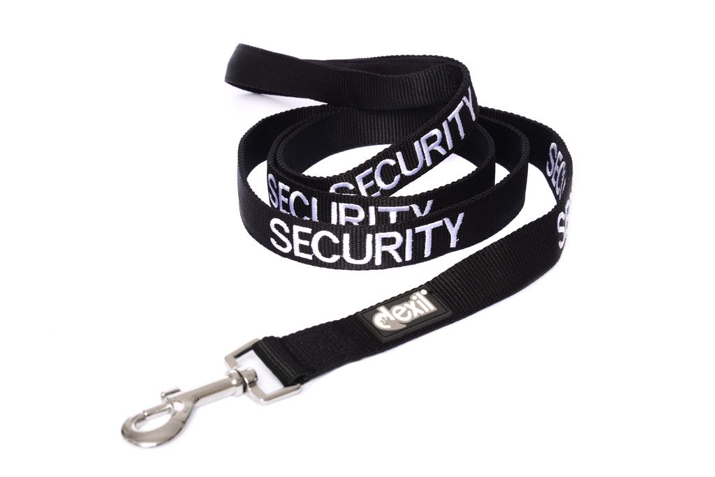 SECURITY Black Colour Coded 60cm 120cm 180cm Padded Dog Lead PREVENTS Accidents By Warning Others of Your Dog in Advance (180cm)