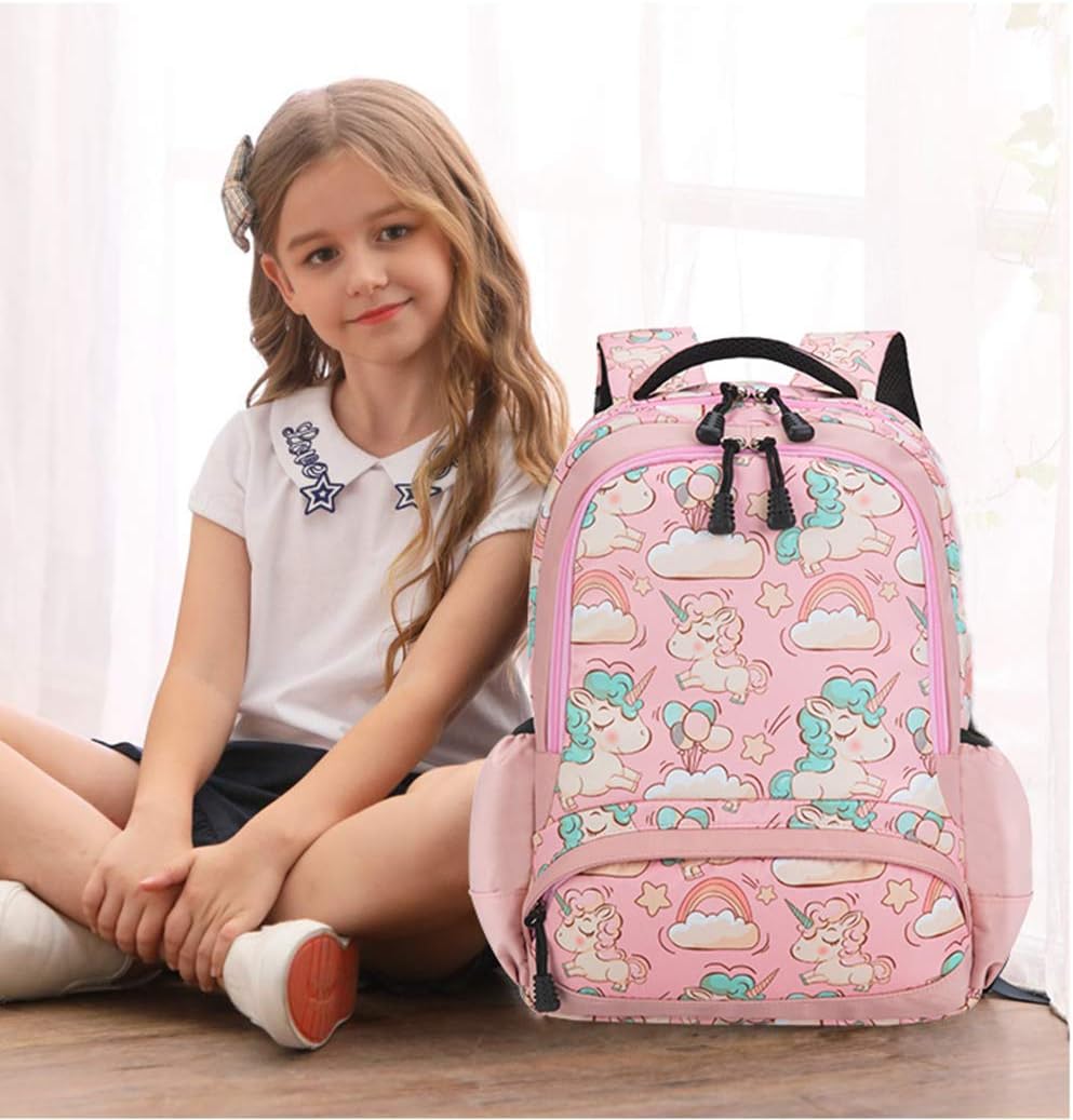 Girls Backpack Sets for School Pink Unicorn Backpack with Pencil Bag ...
